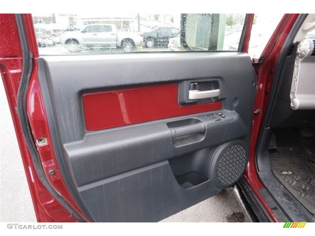 2008 FJ Cruiser 4WD - Brick Red / Dark Charcoal photo #10