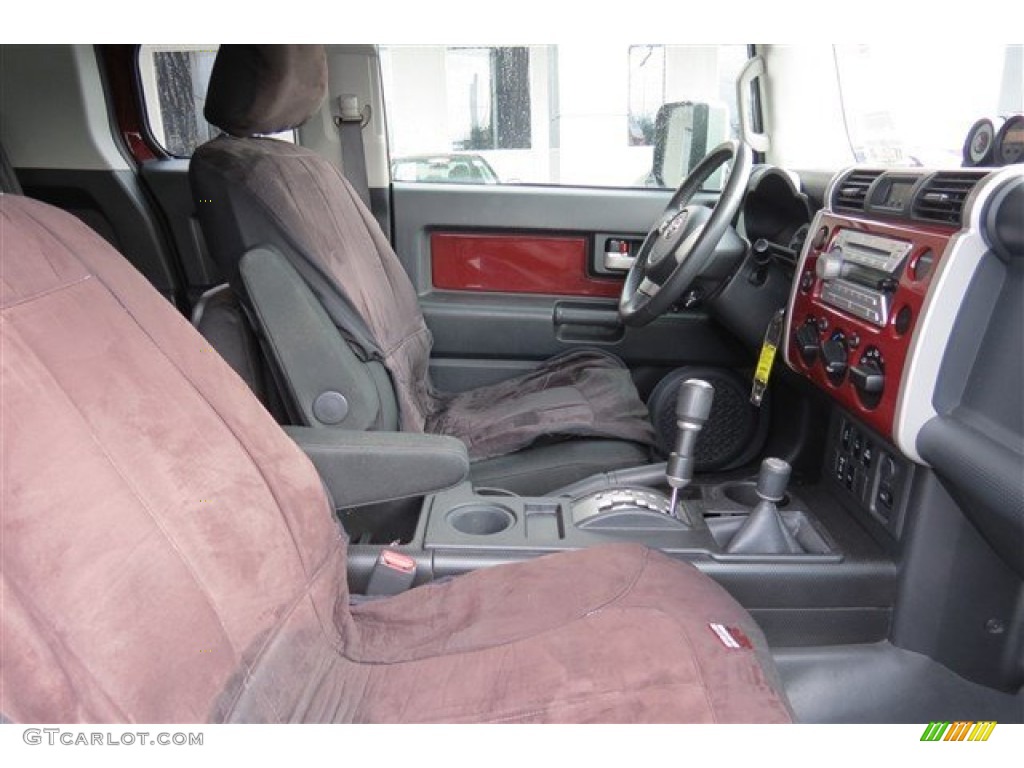 2008 FJ Cruiser 4WD - Brick Red / Dark Charcoal photo #13