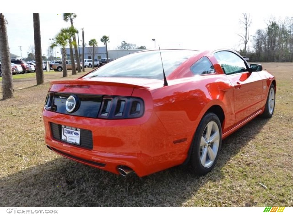 2014 Mustang GT Premium Coupe - Race Red / Charcoal Black photo #5