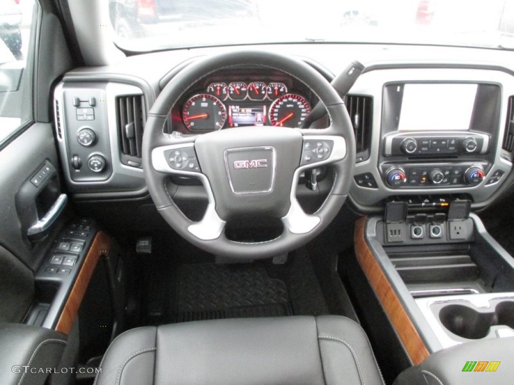 2014 Sierra 1500 SLT Crew Cab 4x4 - White Diamond Tricoat / Jet Black photo #28