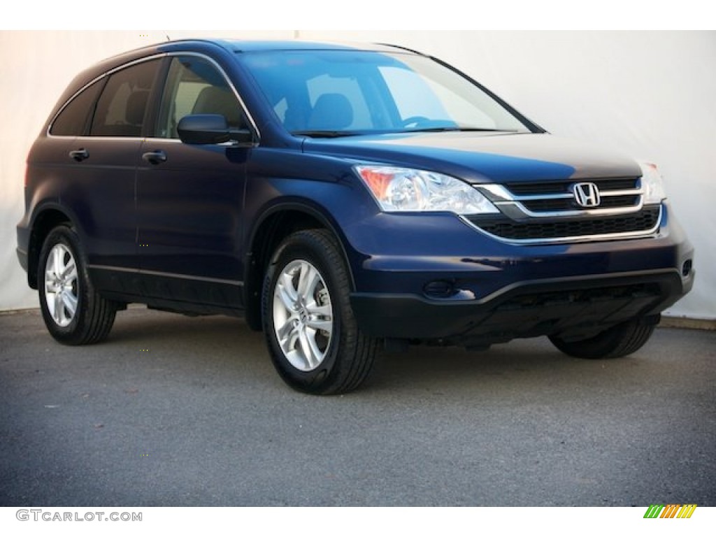 2011 CR-V EX - Royal Blue Pearl / Gray photo #1