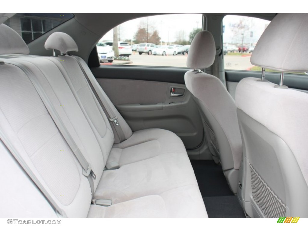 2007 Spectra EX Sedan - White / Gray photo #14