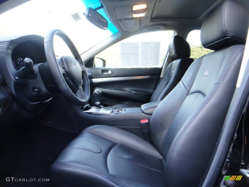 2012 Infiniti G 37 Journey Sedan Front Seat Photo #89575898