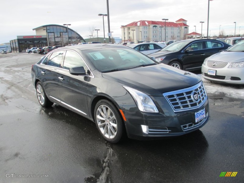 2013 XTS Luxury AWD - Graphite Metallic / Jet Black photo #1