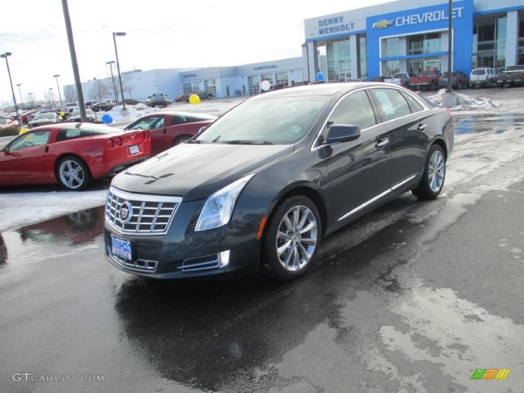 2013 XTS Luxury AWD - Graphite Metallic / Jet Black photo #2
