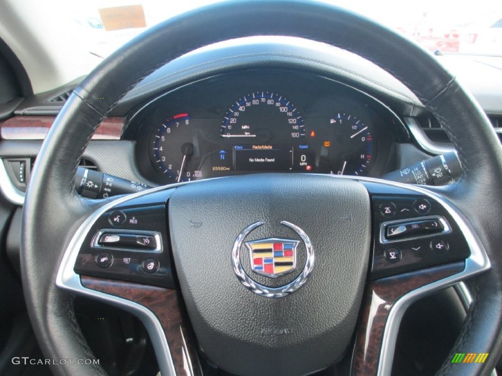 2013 XTS Luxury AWD - Graphite Metallic / Jet Black photo #9