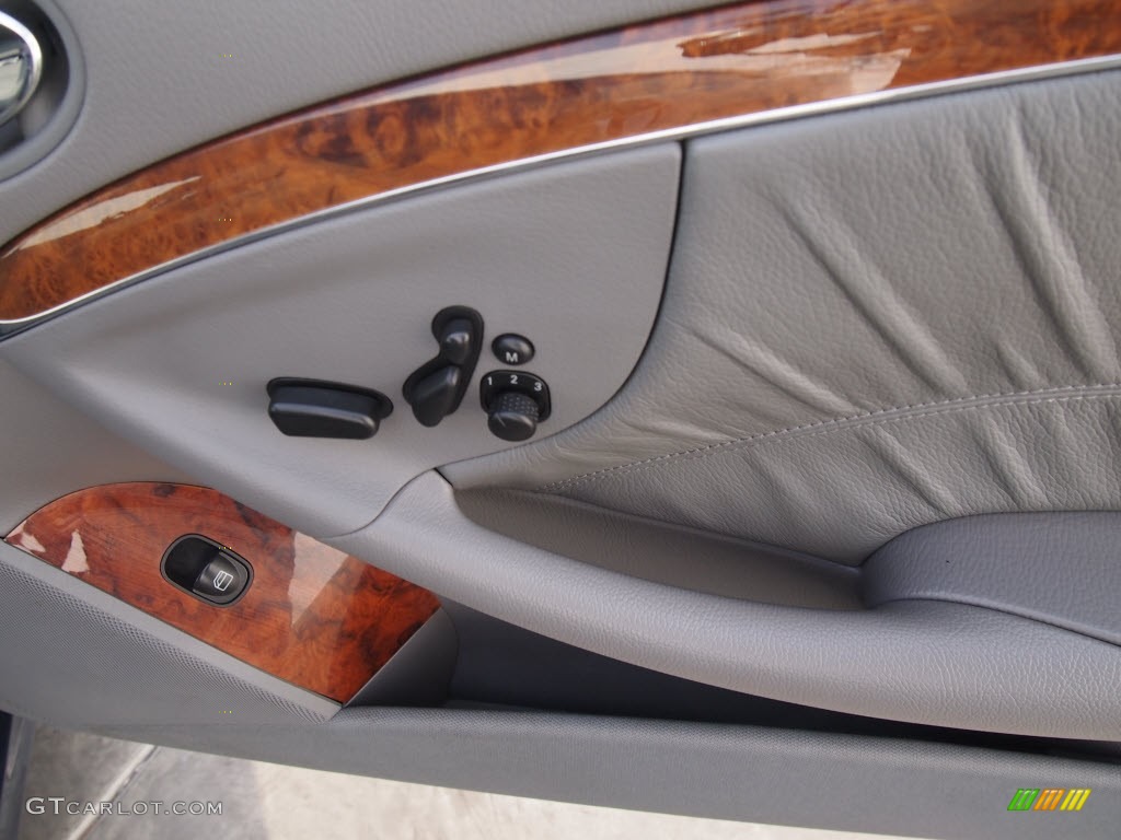 2006 CLK 350 Coupe - Cadet Blue Metallic / Ash photo #4