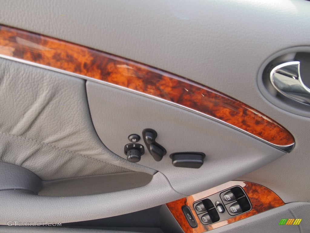 2006 CLK 350 Coupe - Cadet Blue Metallic / Ash photo #14
