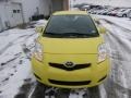 2009 Yellow Jolt Toyota Yaris 3 Door Liftback  photo #3