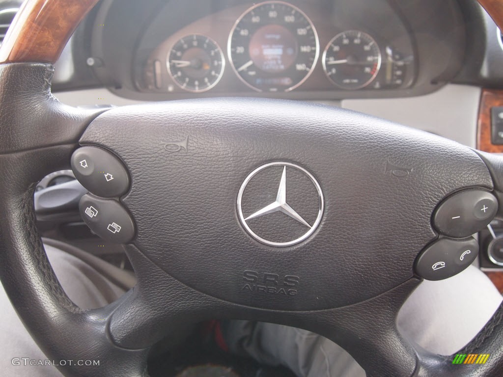 2006 CLK 350 Coupe - Cadet Blue Metallic / Ash photo #17