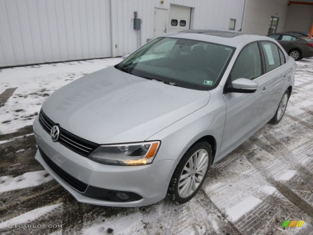 Reflex Silver Metallic 2011 Volkswagen Jetta SEL Sedan Exterior Photo #89578493