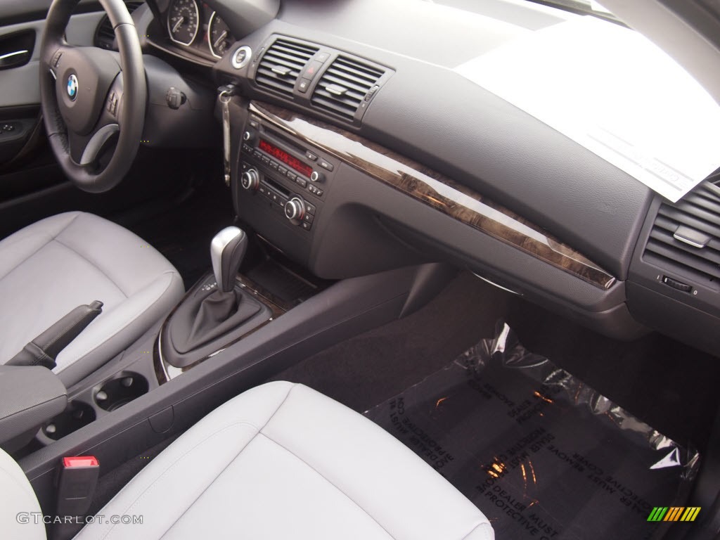 2011 1 Series 128i Coupe - Deep Sea Blue Metallic / Gray photo #4