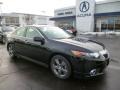 2012 Crystal Black Pearl Acura TSX Special Edition Sedan  photo #1