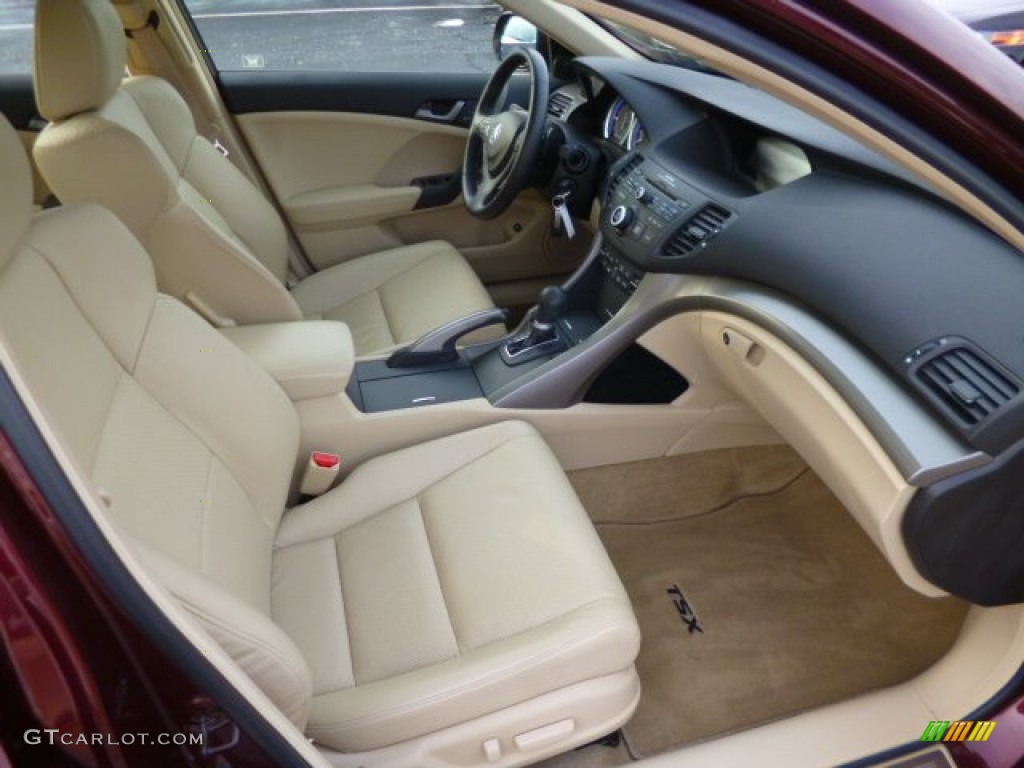 Parchment Interior 2010 Acura TSX Sedan Photo #89579975