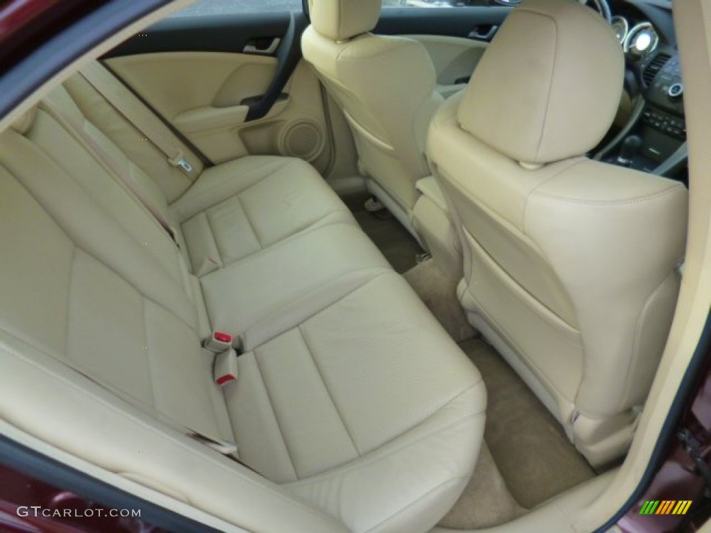 2010 Acura TSX Sedan Rear Seat Photo #89580011
