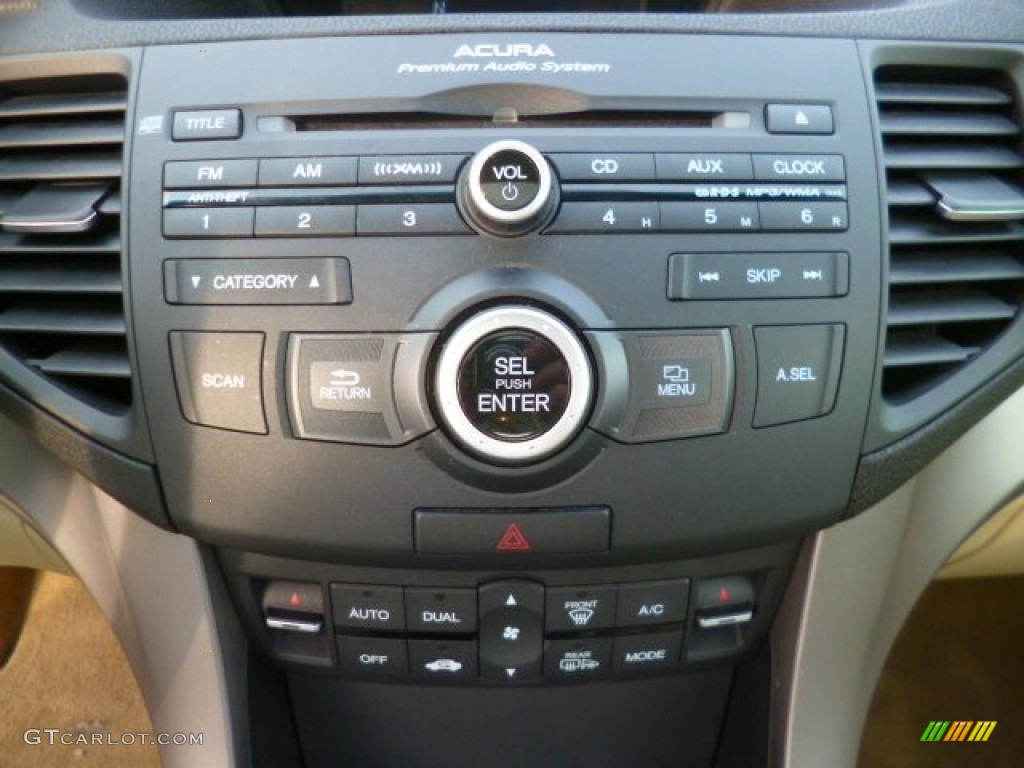2010 Acura TSX Sedan Controls Photo #89580347