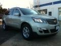 2013 Champagne Silver Metallic Chevrolet Traverse LT AWD  photo #5