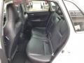 2011 Subaru Impreza Carbon Black Interior Rear Seat Photo