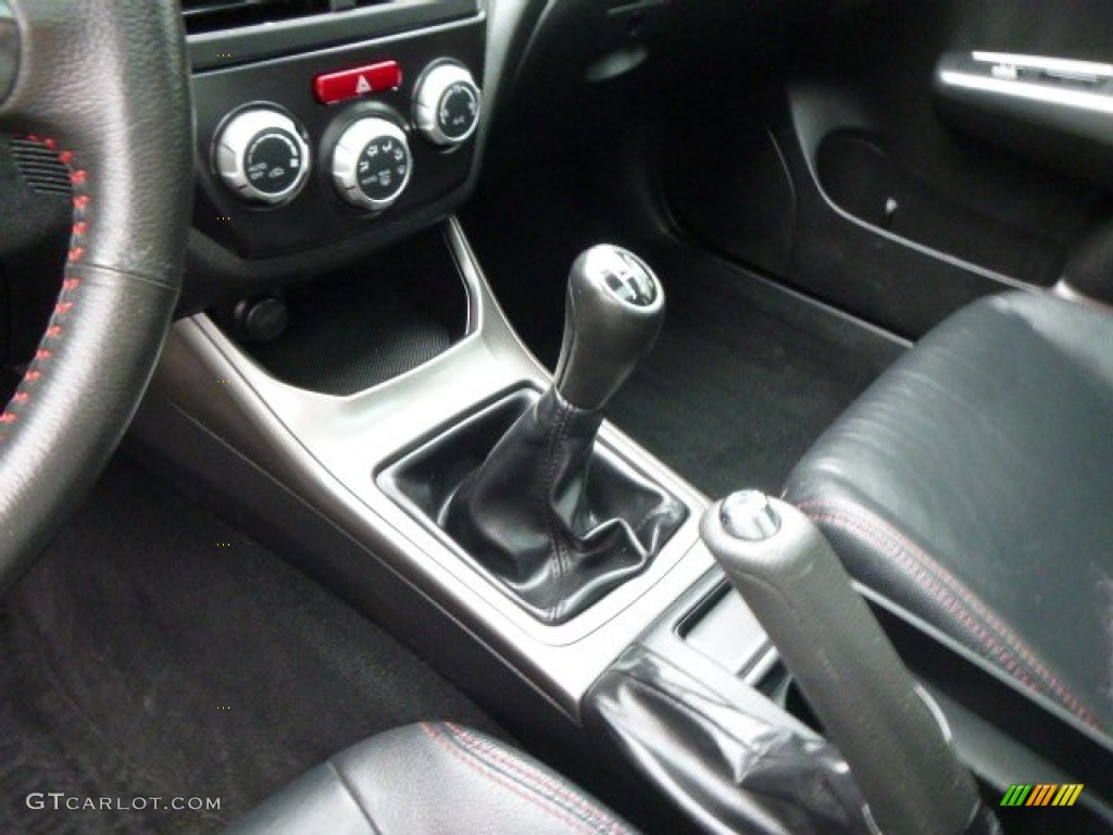 2011 Impreza WRX Limited Sedan - Satin White Pearl / Carbon Black photo #17