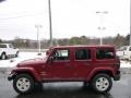 2011 Deep Cherry Red Jeep Wrangler Unlimited Sahara 4x4  photo #5
