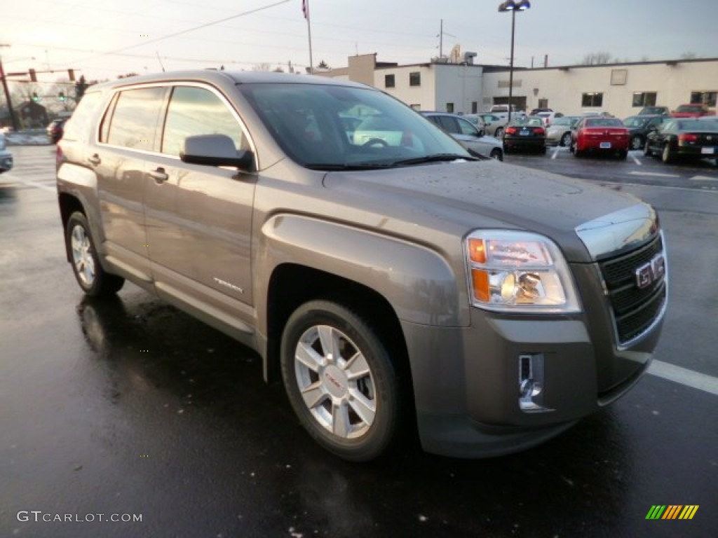 Mocha Steel Metallic 2012 GMC Terrain SLE AWD Exterior Photo #89580989