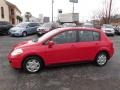 2009 Red Alert Nissan Versa 1.8 S Hatchback  photo #6