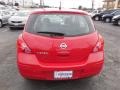 2009 Red Alert Nissan Versa 1.8 S Hatchback  photo #8