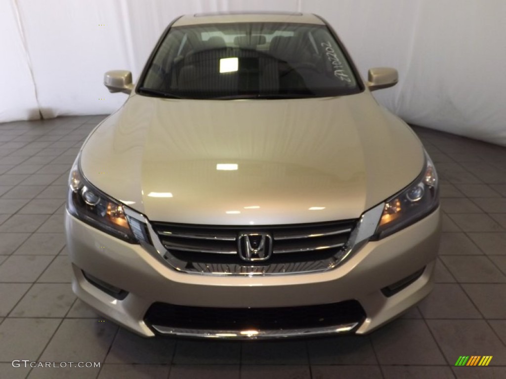 2014 Accord EX Sedan - Champagne Frost Pearl / Ivory photo #2