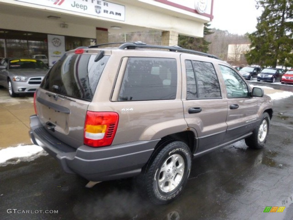 Woodland Brown Satin Glow 2001 Jeep Grand Cherokee Laredo 4x4 Exterior Photo #89582486