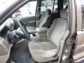 2001 Jeep Grand Cherokee Taupe Interior Front Seat Photo