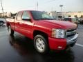 Victory Red 2010 Chevrolet Silverado 1500 LT Extended Cab 4x4 Exterior