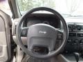 2001 Jeep Grand Cherokee Taupe Interior Steering Wheel Photo