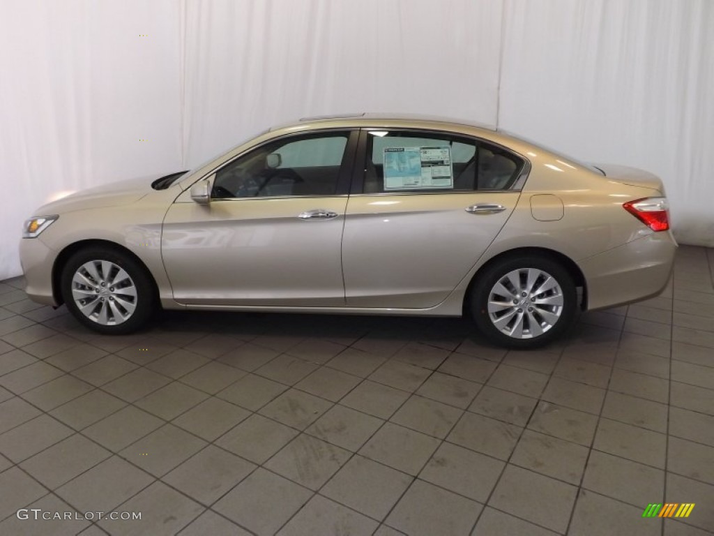 2014 Accord EX Sedan - Champagne Frost Pearl / Ivory photo #8