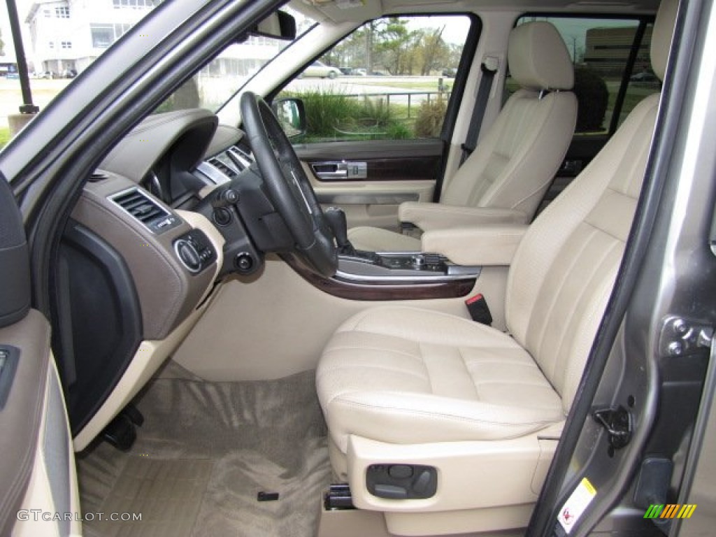 2011 Range Rover Sport HSE LUX - Stornoway Grey Metallic / Almond/Nutmeg photo #2