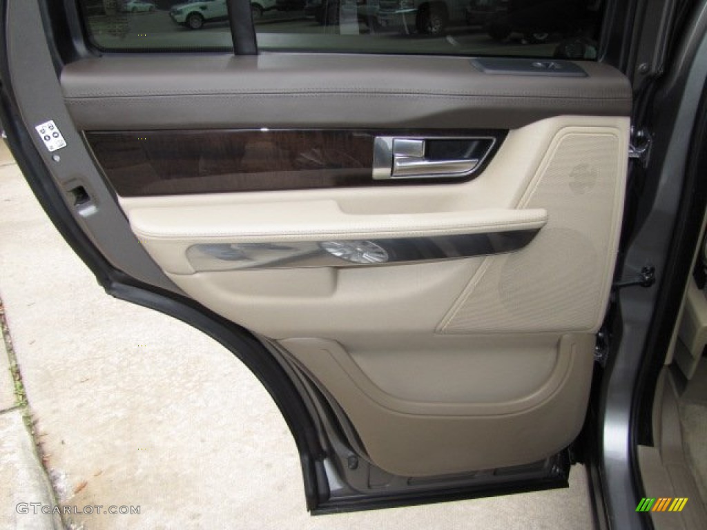 2011 Range Rover Sport HSE LUX - Stornoway Grey Metallic / Almond/Nutmeg photo #34
