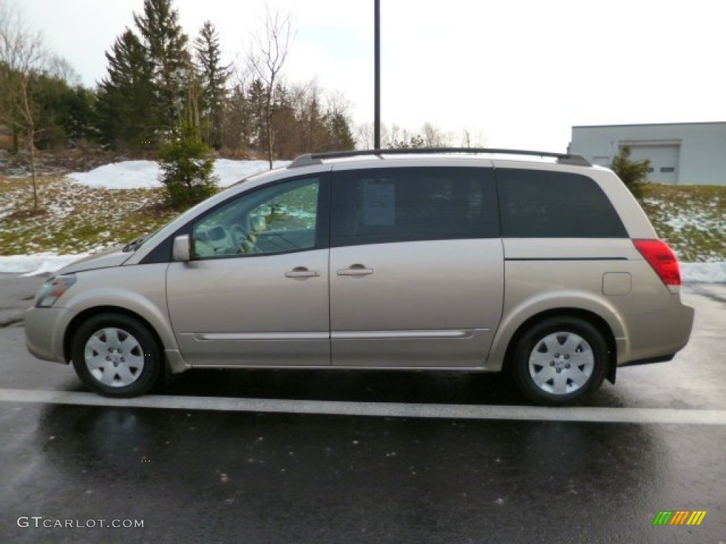 2005 Quest 3.5 S - Coral Sand Metallic / Beige photo #4