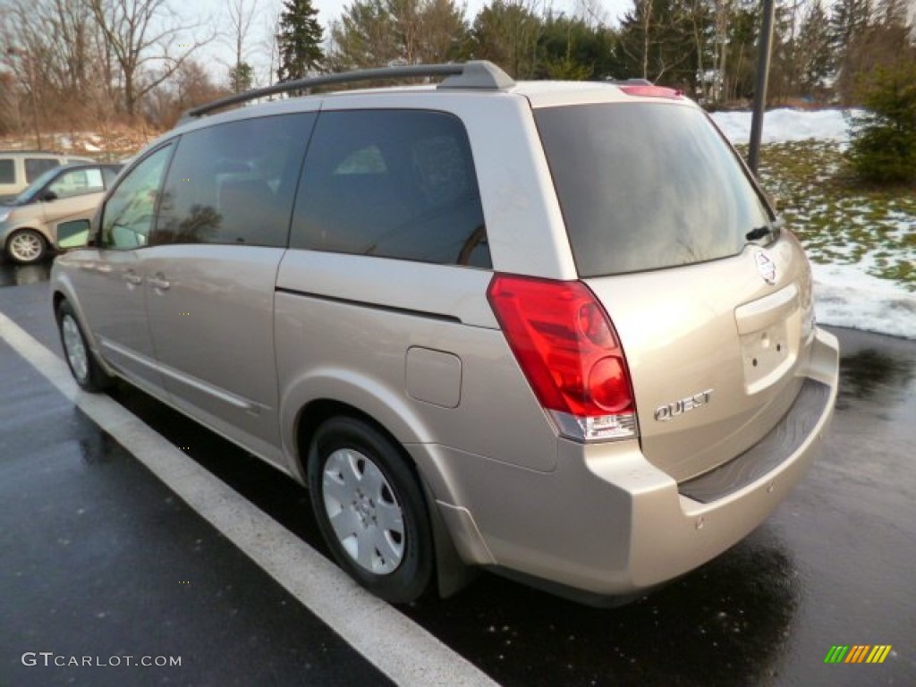 2005 Quest 3.5 S - Coral Sand Metallic / Beige photo #5
