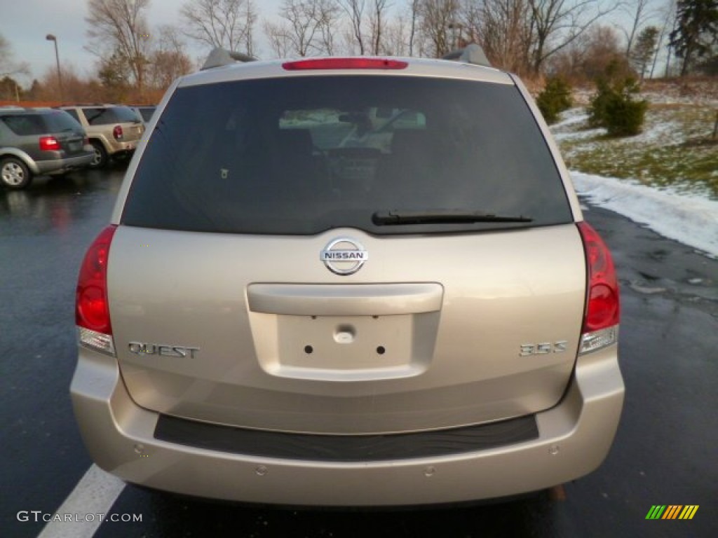 2005 Quest 3.5 S - Coral Sand Metallic / Beige photo #6