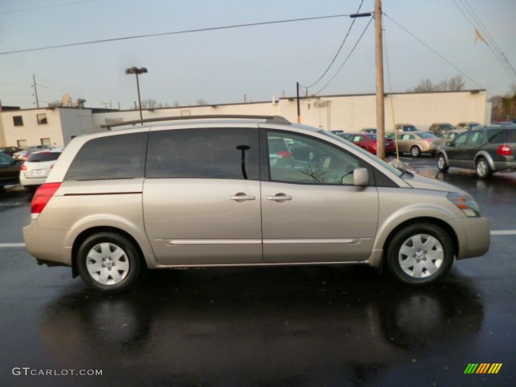 2005 Quest 3.5 S - Coral Sand Metallic / Beige photo #8