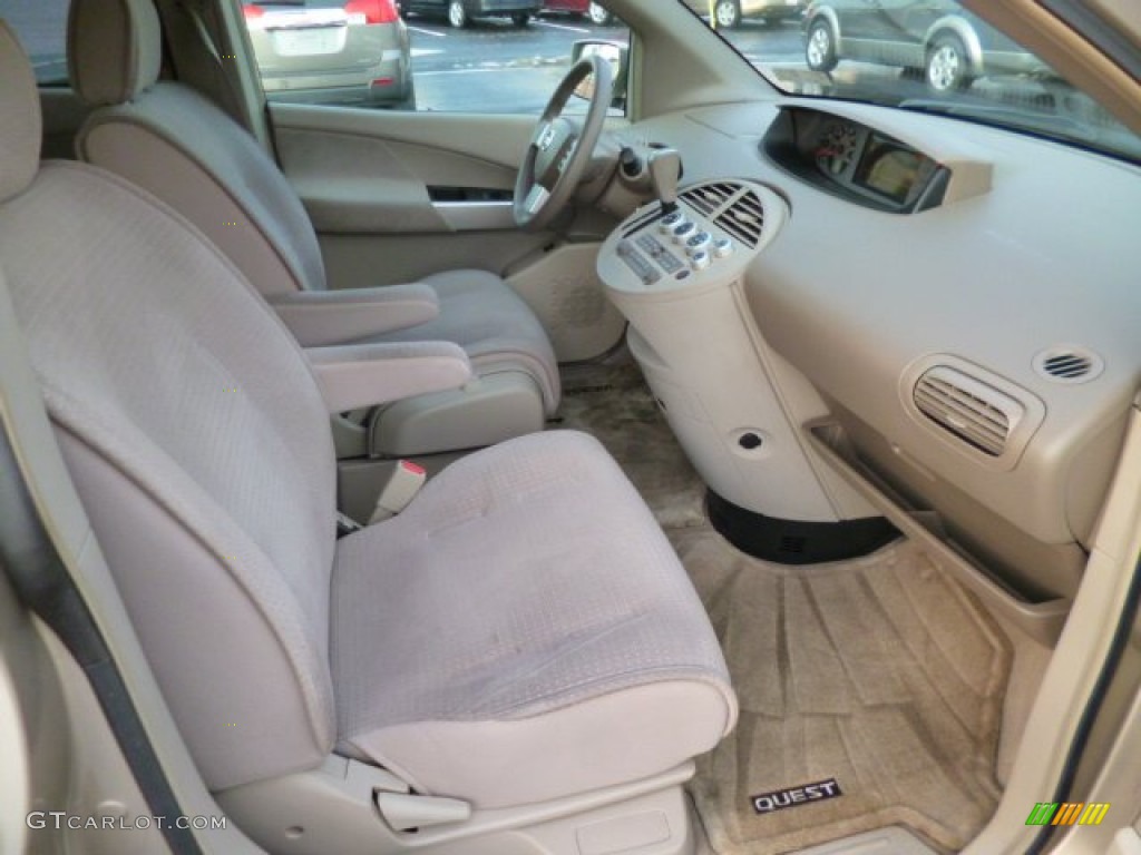 2005 Quest 3.5 S - Coral Sand Metallic / Beige photo #10