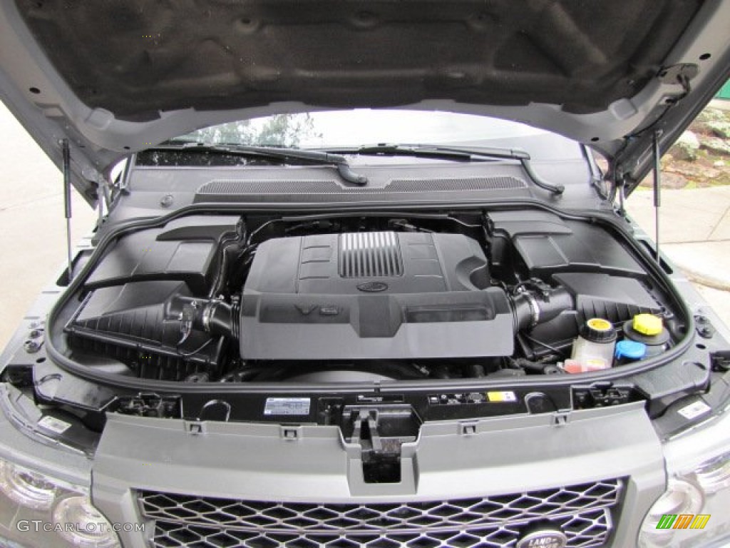 2011 Range Rover Sport HSE LUX - Stornoway Grey Metallic / Almond/Nutmeg photo #57