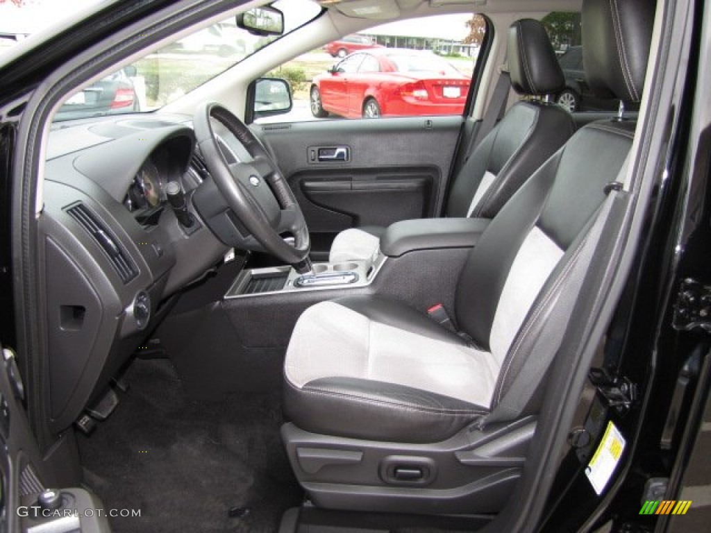 Charcoal Black/Grey Alcantara Interior 2009 Ford Edge Sport AWD Photo #89584772