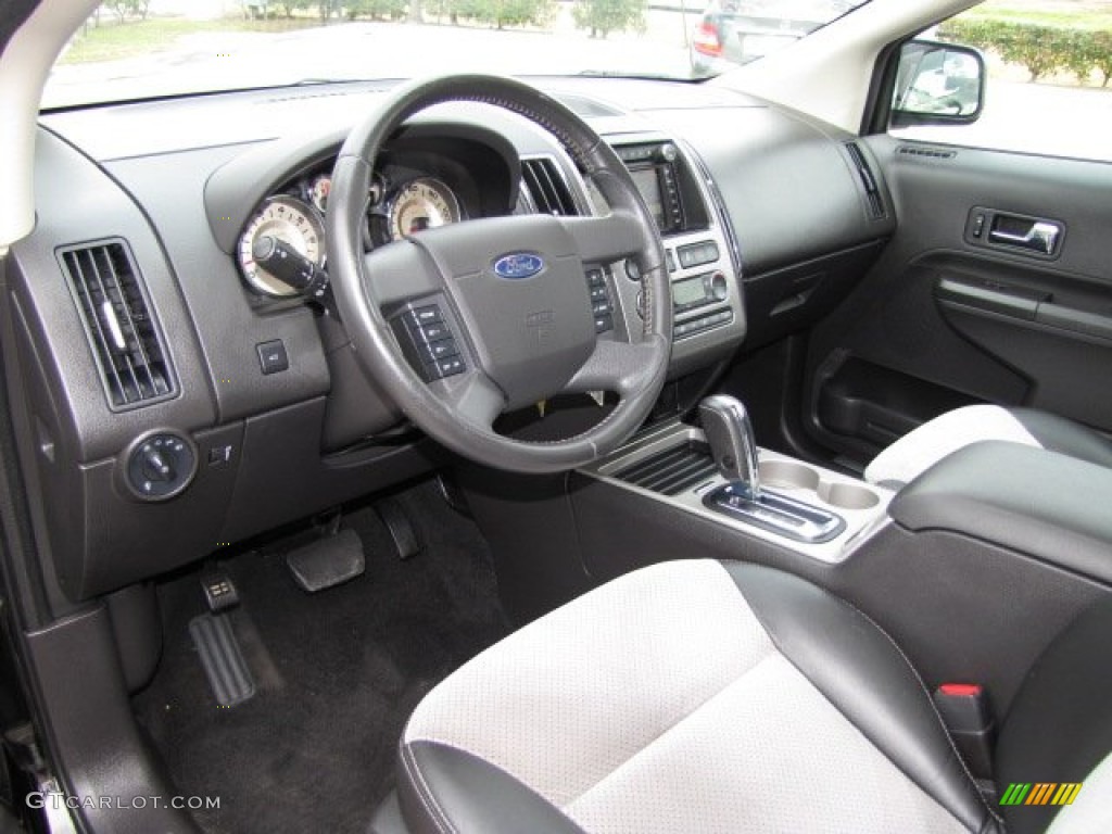 Charcoal Black/Grey Alcantara Interior 2009 Ford Edge Sport AWD Photo #89585099