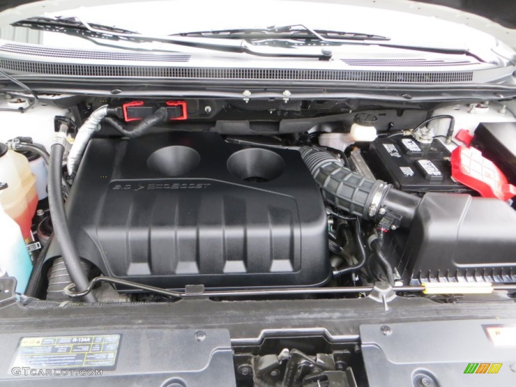 2012 Edge Limited EcoBoost - White Platinum Metallic Tri-Coat / Medium Light Stone photo #24