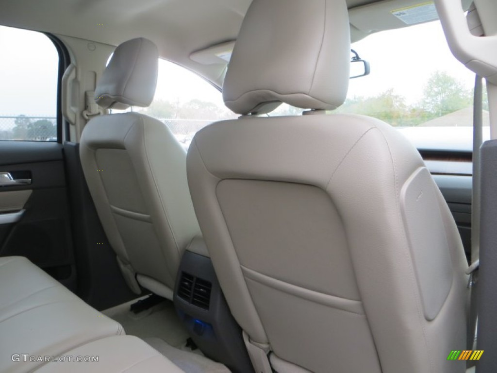 2012 Edge Limited EcoBoost - White Platinum Metallic Tri-Coat / Medium Light Stone photo #29