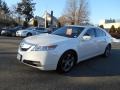 White Diamond Pearl - TL 3.7 SH-AWD Technology Photo No. 7
