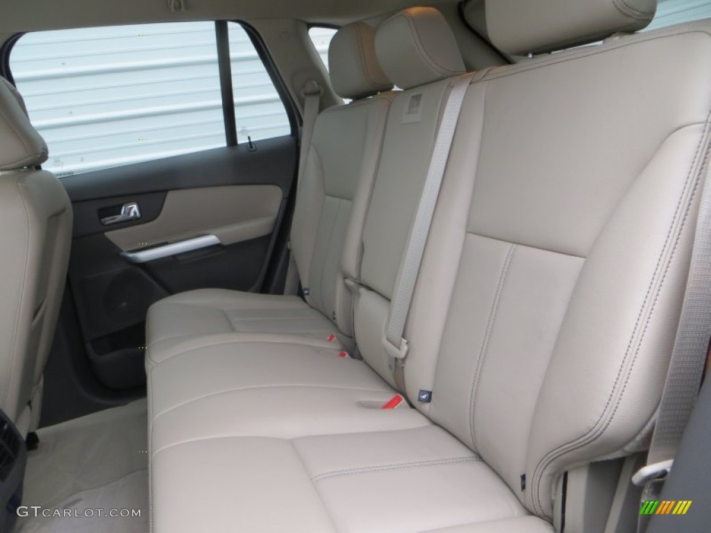 2012 Edge Limited EcoBoost - White Platinum Metallic Tri-Coat / Medium Light Stone photo #36