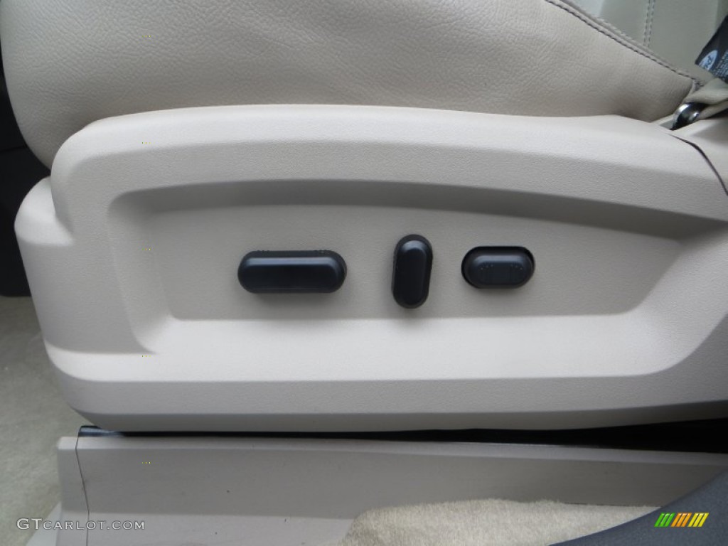 2012 Edge Limited EcoBoost - White Platinum Metallic Tri-Coat / Medium Light Stone photo #42