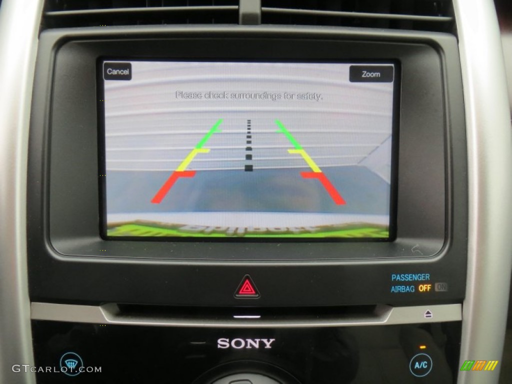 2012 Edge Limited EcoBoost - White Platinum Metallic Tri-Coat / Medium Light Stone photo #44