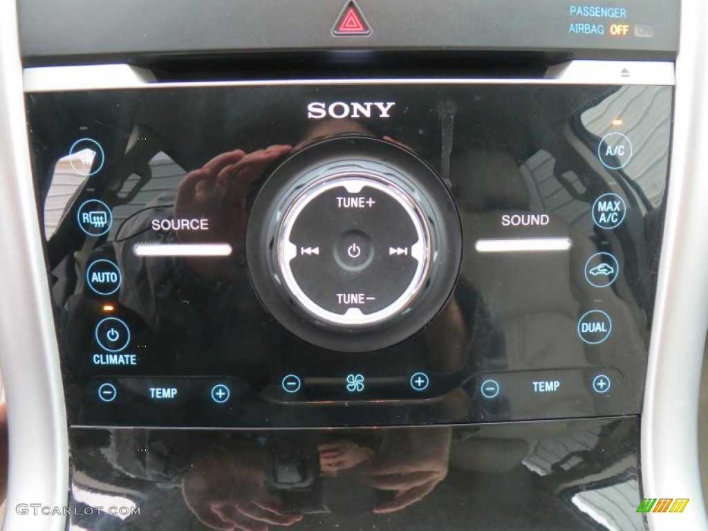 2012 Edge Limited EcoBoost - White Platinum Metallic Tri-Coat / Medium Light Stone photo #45